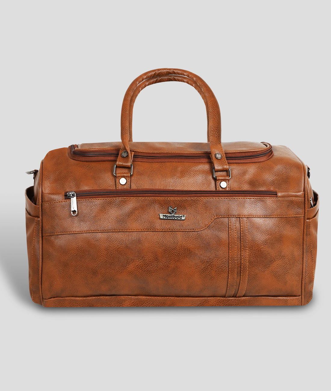 Designer Leatherette Duffle Bag | Luxury 30L Travel Duffle Bag