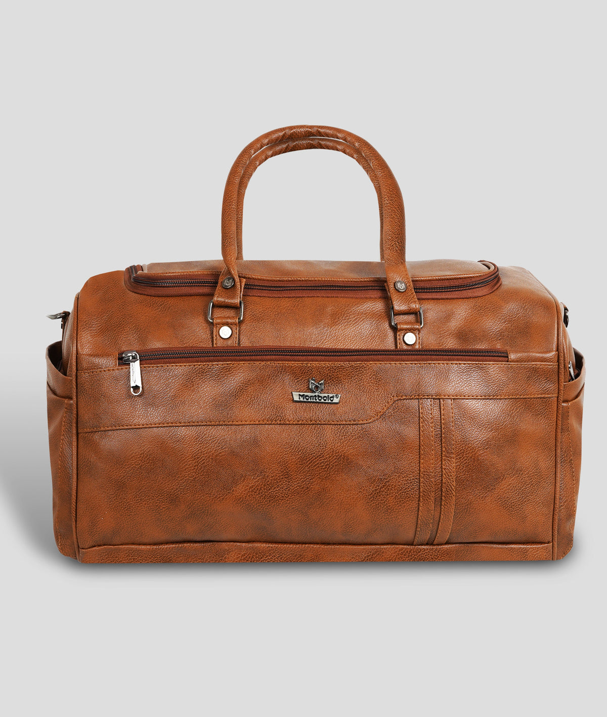 Designer Leatherette Duffle Bag | Luxury 30L Travel Duffle Bag