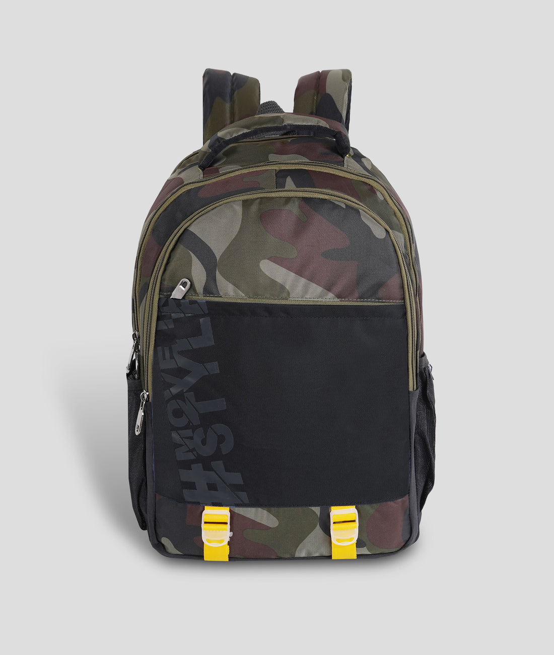 Montbold Camo Laptop Backpack | Water-Resistant Travel & Office Bag with Multi-Compartments