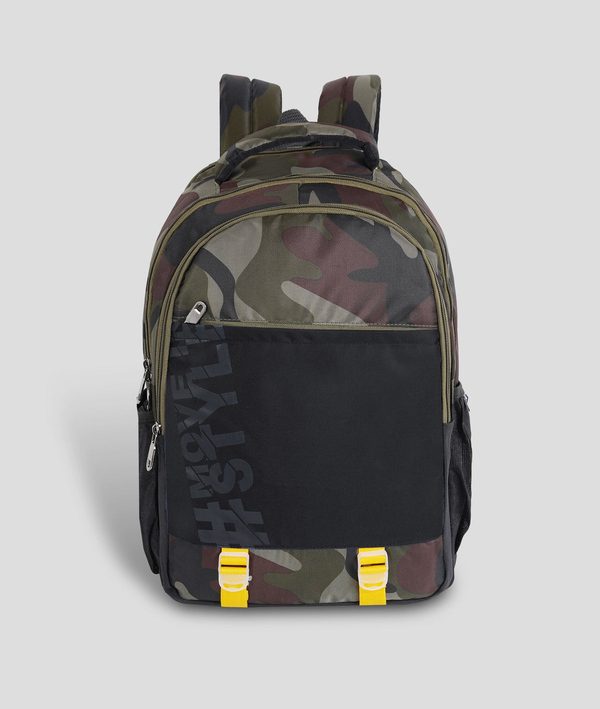 Montbold Camo Laptop Backpack | Water-Resistant Travel & Office Bag with Multi-Compartments