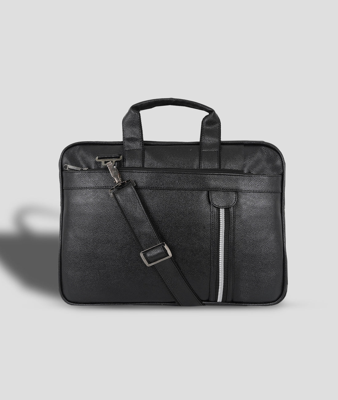 Premium Leatherate Laptop Bag | 9L Water-Resistant