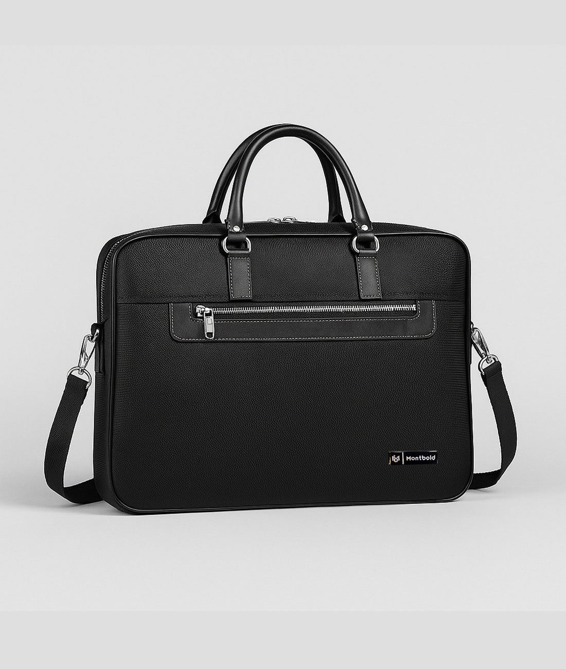 Premium Leatherette Laptop Bag 10L | For Men & Women