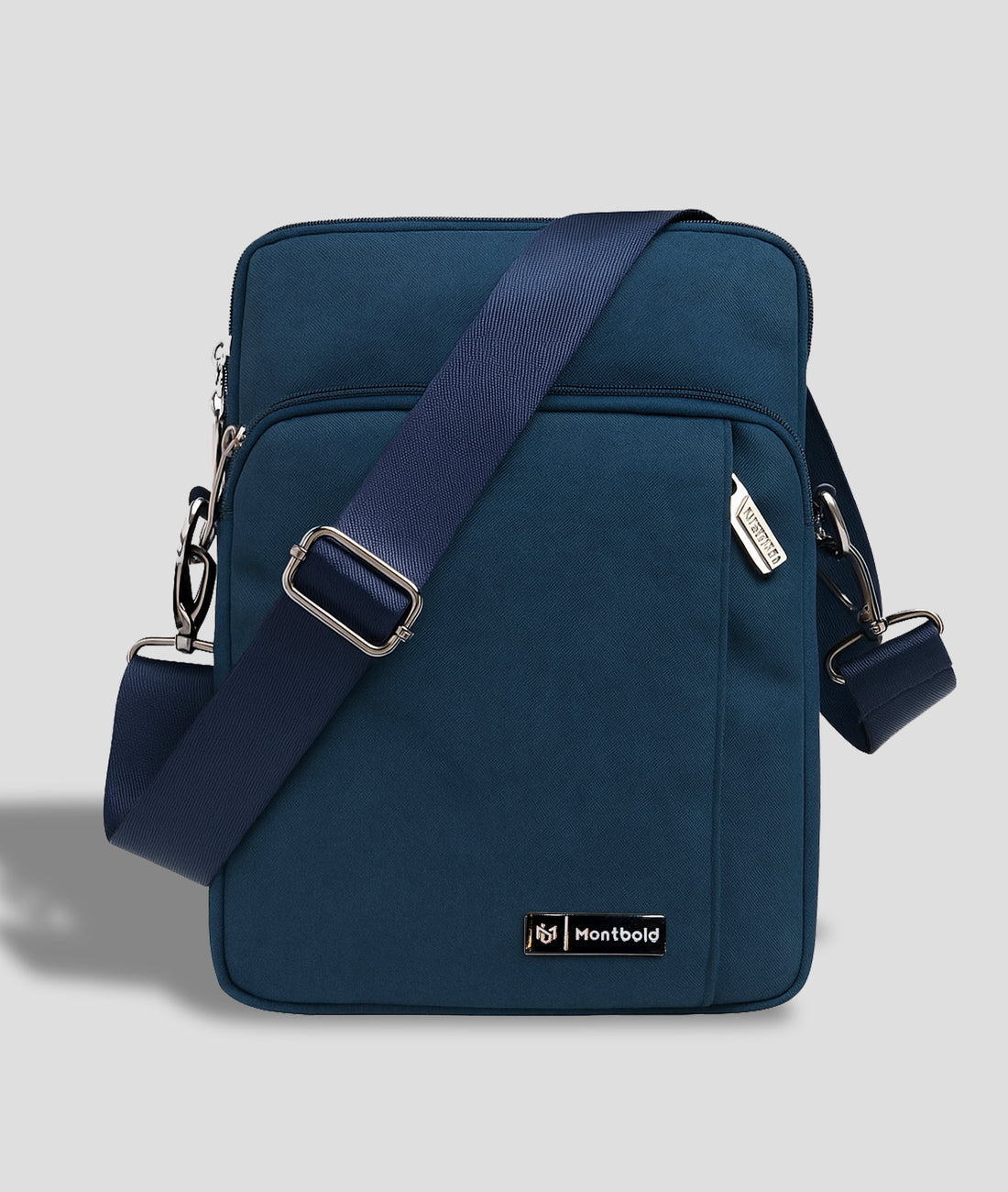 Crossbody Messenger Bag | Compact 4L Sling Bag with Tablet/Laptop Compartment, Blue