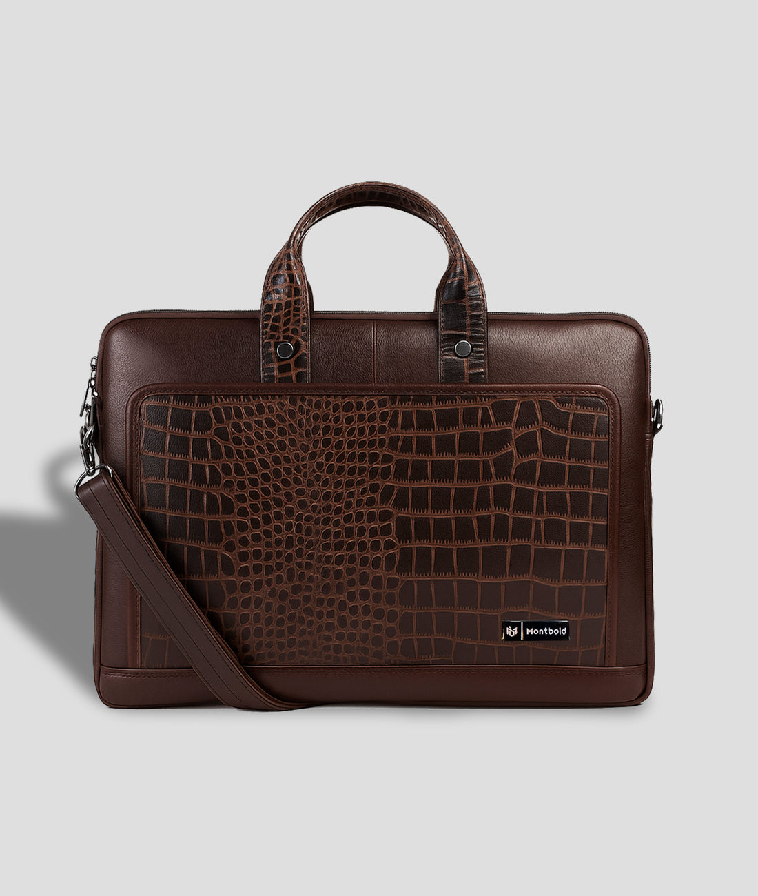 Premium Leather Office Laptop Bag for Men & Women