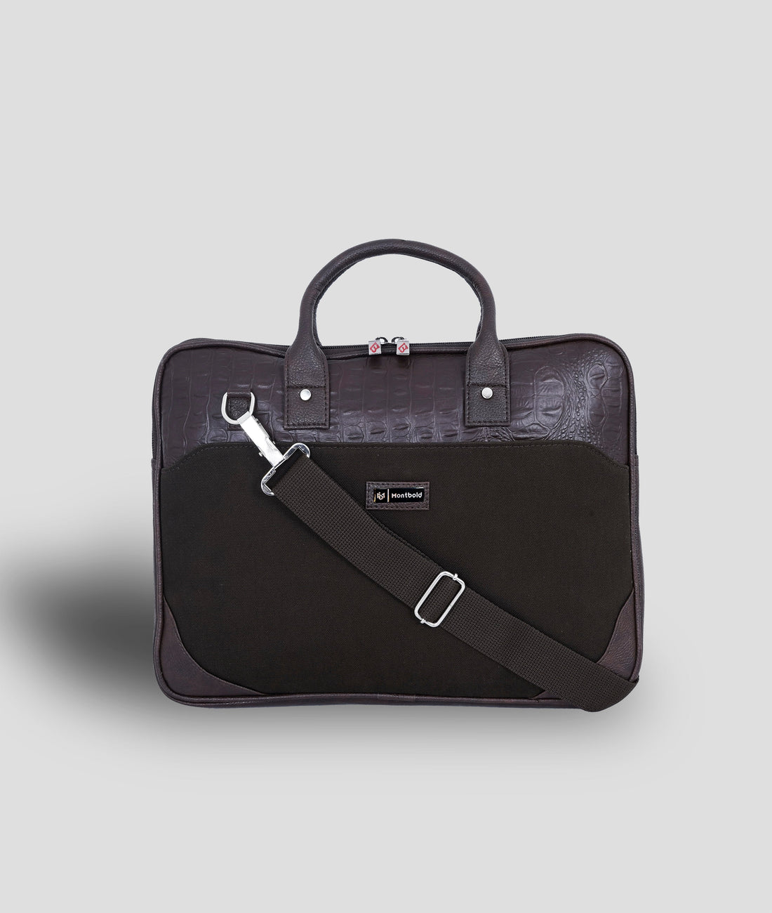 Luxury Leatherate Laptop Bag with RFID Protection