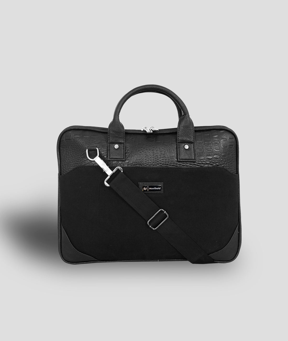 Luxury Leatherate Laptop Bag with RFID Protection
